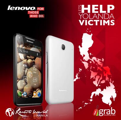 igrabph's tweet photo. Grab the Lenovo P700i for P6,000 w/ all proceeds will benefit Typhoon Yolanda (Haiyan) victims http://t.co/hVOVBz38Lj http://t.co/pGRXm9zRRn