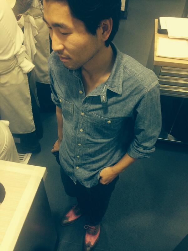 . <a href="/ulteriorepicure/">ulterior epicure</a> and his pink suede shoes... #12days2013