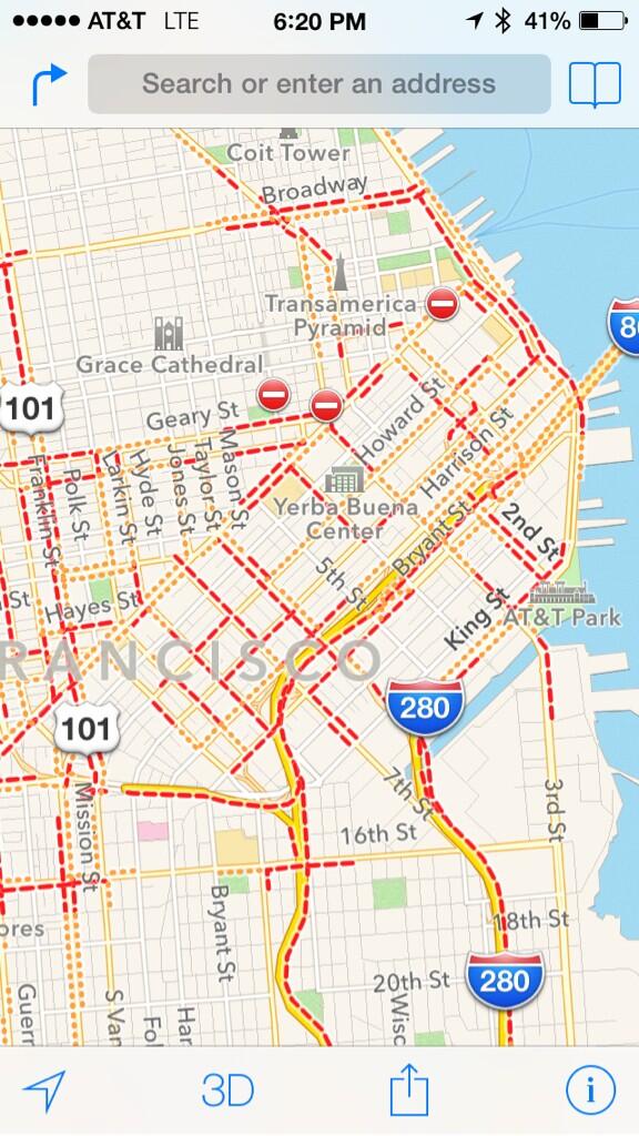 Crazy traffic around work today, good day for bayareabikeshare.