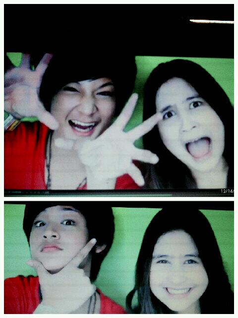 RandyCommunity's tweet image. #sharepict Niihh lucuu ye posenyaa @RandyMartin98 @PrillyBie :D