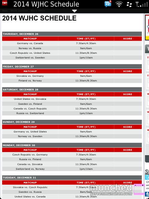 Retweet if you're ready for 2014 World Junior Hockey!