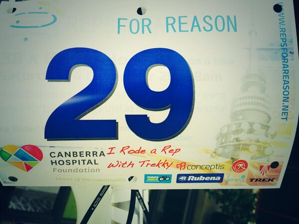 BeamesAssoc's tweet image. @1DaveRae rode a few reps with @Trekky91 today in his @RepsforaReason raising money for Oncology ward at Canb. Hosp.