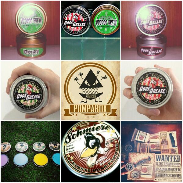 Pomade nya brother!!!