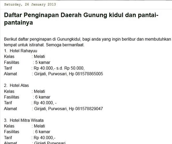 Info Jogja On Twitter Tanya Ada Yg Tau Tarif Hotel Di