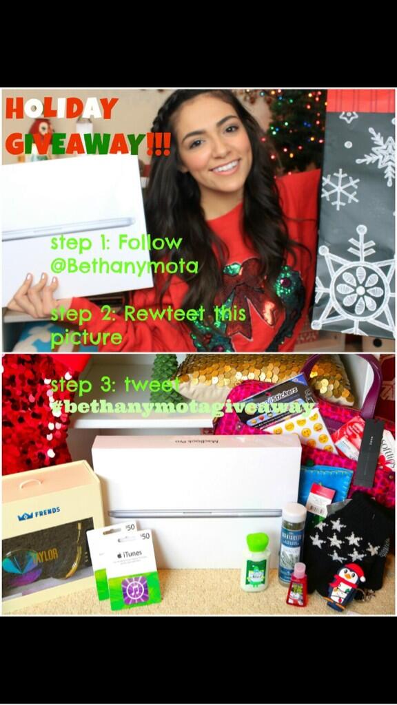 teendondon's tweet photo. : #BethanyMotaGiveaway  Bethany I want to win this just because my sister's dream is to have pro Mac one day http://t.co/Sj2Zeejjcz
