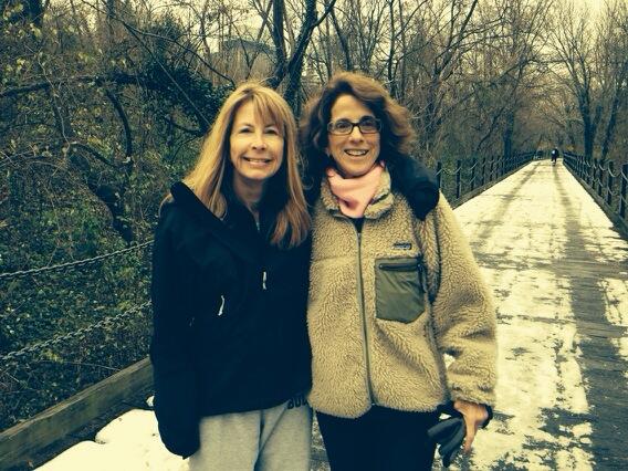 ataylorhouse's tweet photo. There is still some snow around - Mimsy and Rox http://t.co/GcujokDK0j