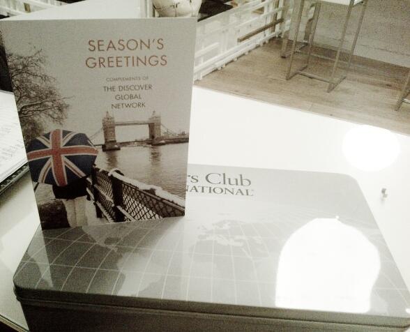 MischaStoreUK's tweet photo. @DinersClub Thanks for the holiday greetings ! #rightbackatya http://t.co/kYw1jvdUIE