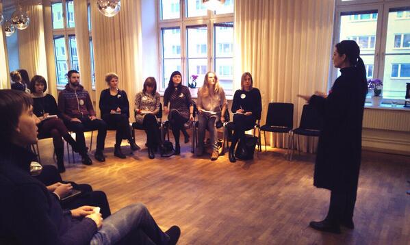 Let the show begging!! @Balticlab Worshop time #futureforecasting with Hlin Helga @ExpDesignGroup