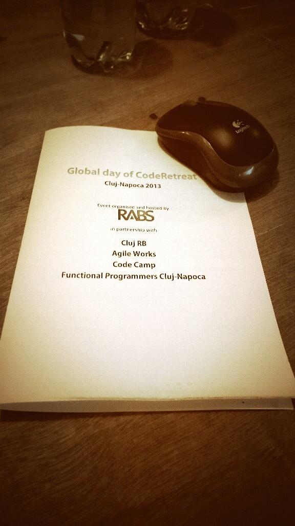 RaduVunvulea's tweet image. #GDCR2013 Having a lot of fun at Code Retreat. Thank you #RABS #codecampro