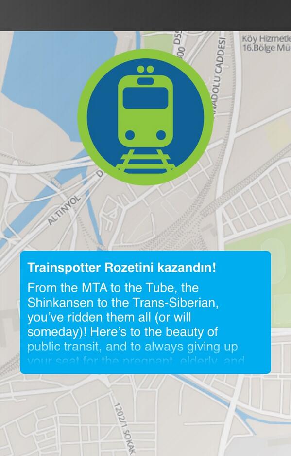 35yasmin86's tweet photo. "Trainspotter" rozetini kazandı! http://t.co/hRPPVsrbBX http://t.co/YzzXwIpRs9