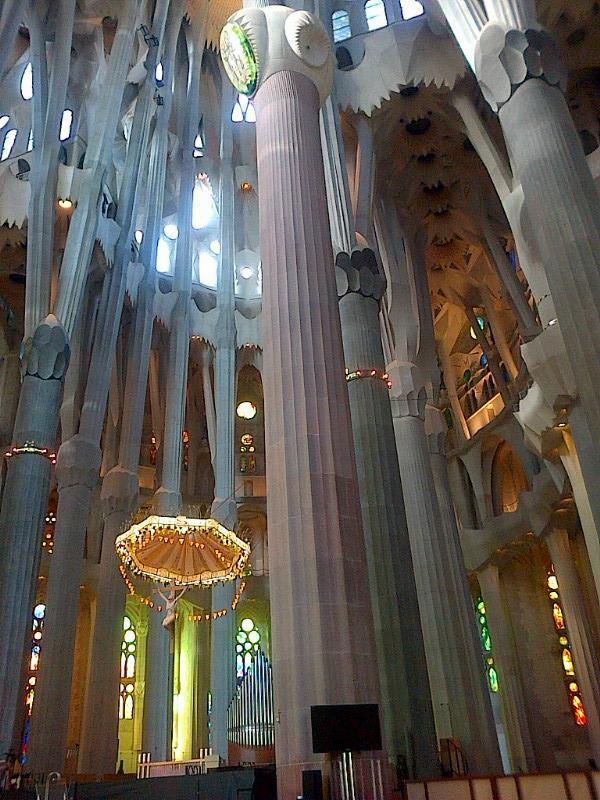 Main altar in Gaudi,s Sagrada Familia #barcelona #architecture