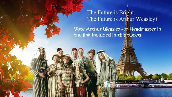 The Future is Bright, the Future is Arthur Weasley!