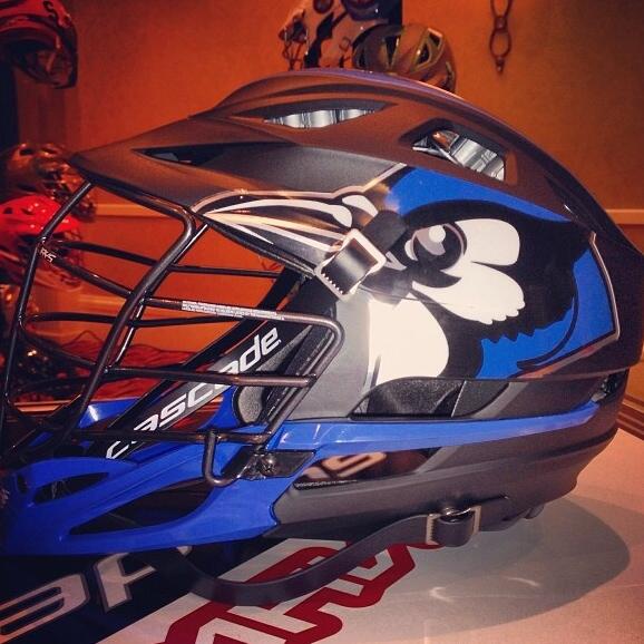 SweetLaxGear's tweet photo. Johns Hopkins Custom Matte Black R http://t.co/53UH4eRthX
