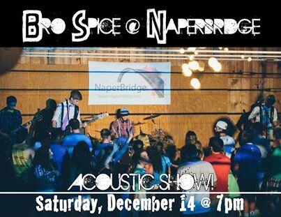 Aliveteencenter's tweet photo. @BroSpice will be preforming LIVE tonight at 7pm on the @naperbridge main stage! Come on down for a great time! http://t.co/nU7FfQKA2g