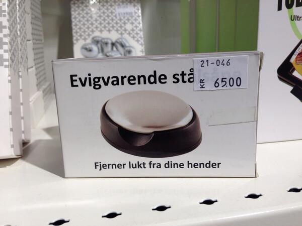 knutop's tweet image. Årets julegave til mannen som har alt?