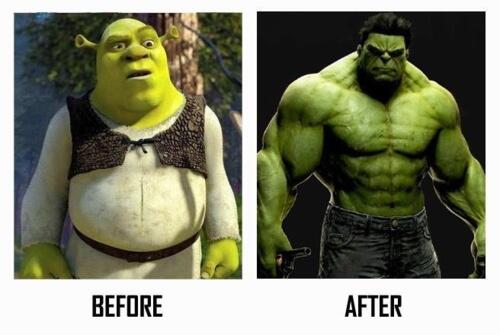 TheGymGroup's tweet photo. Before and after. http://t.co/I0LDPuLwSk