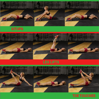 Reebok's tweet image. On day 3 of the #12DaysofFitness, keep your core tight with these 3 moves for abs from @ChristmasAbbott: