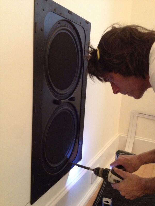 12 in wall subwoofer
