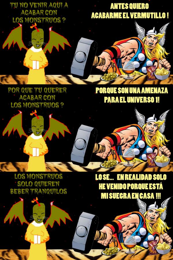 BarMonstruos's tweet photo. Una amenaza contra el universo http://t.co/IiRGT2OAIB