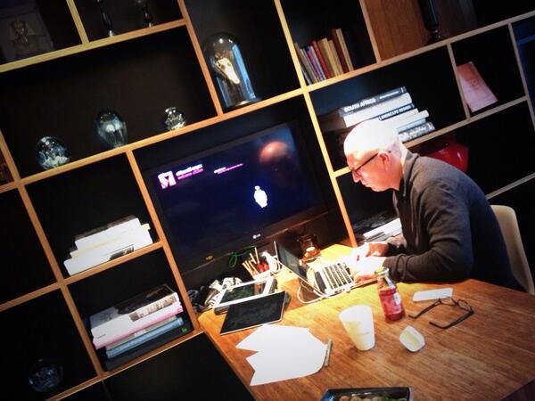 LFValentine's tweet photo. Drawing inspiration from London and designing digital strategy with @notjustdesign in @citizenM 's creative spaces http://t.co/hM4KQab6Dm