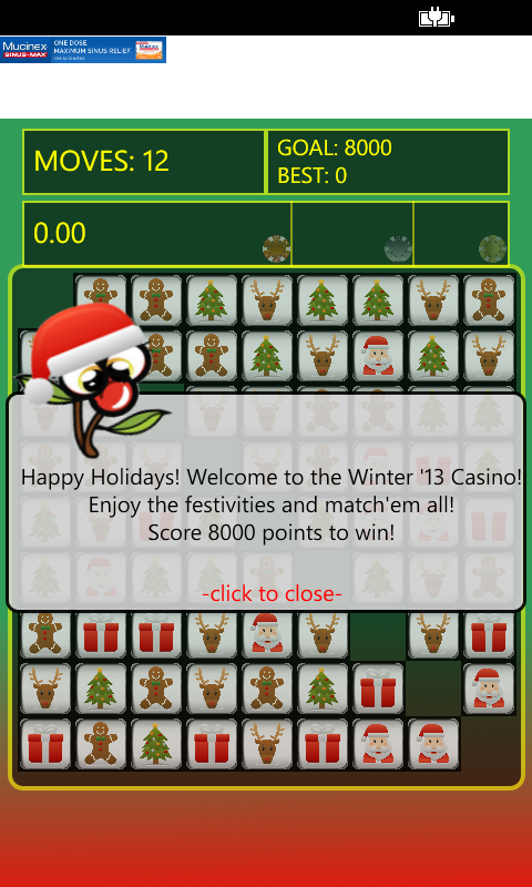 ThundersnowInfo's tweet photo. #screenshotsaturday Casino Slots Match'em! I just released the Holiday pack. #WindowsPhone #games #apps #gamedev http://t.co/smL8oWmXFL