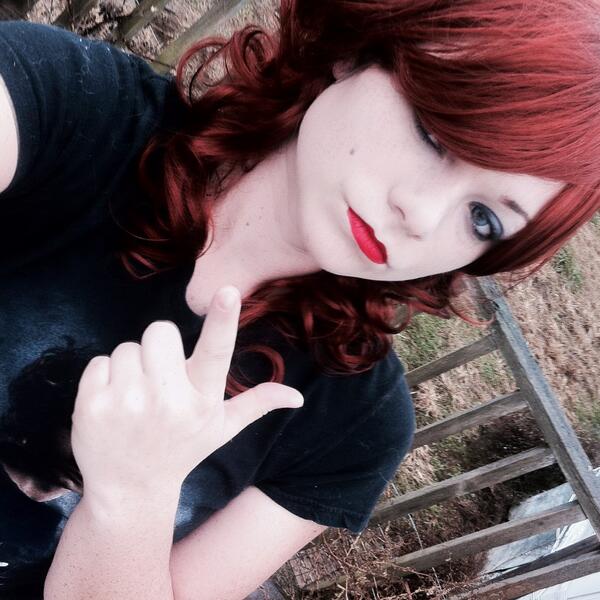 ProjectLeatha's tweet photo. Black widow for ohayocon http://t.co/H2UCkf9AJZ