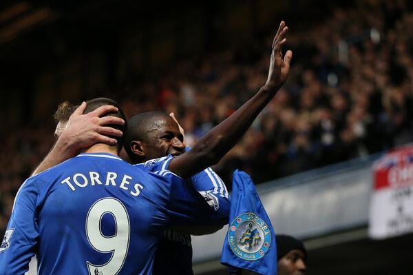 Three points secured. Here's <a href="/Rami7oficial/">Ramires</a> celebrating his goal.  #CFC