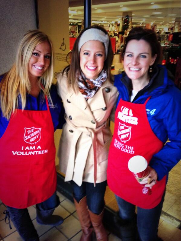 Emily Sutton on Twitter "We're ringing bells for the Salvationarmyok