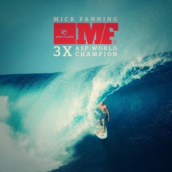 piaWhitesell's tweet photo. Congratulations @Mick_Fanning YEW!! #ASPWorldChampion #mickfanning http://t.co/6eXvkaQa3y