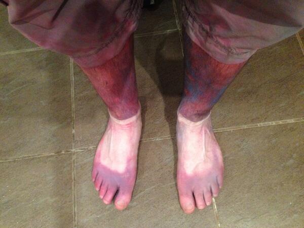 73Mr_B's tweet image. You would be forgiven for thinking I actually took part in #ColorRunDubai today #funhadbyall