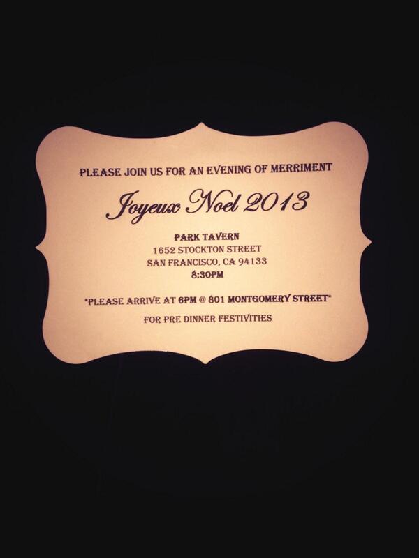 1 of the most highly anticipated evenings of the year. Thx <a href="/OrderFaciendo/">The Order Faciendo</a> 4 assuring a remarkable time #joyeuxnoel
