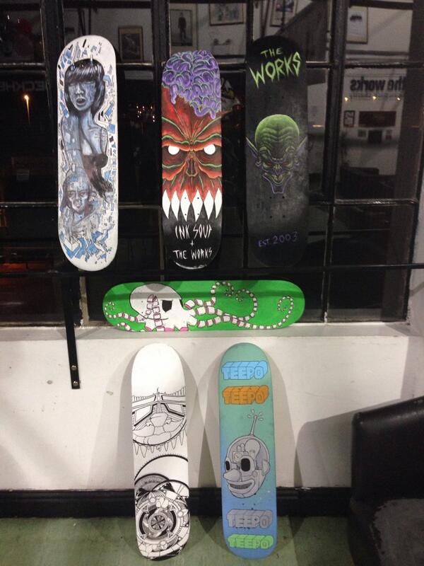 Ink_Soup's tweet photo. Live draw @ The Works skatepark #art #illustration #livedrawing #inksoup http://t.co/YwLmwdDzwS