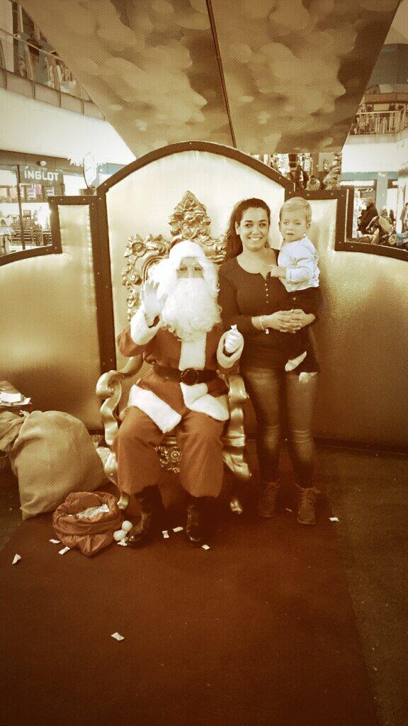 Mis dos amores con papa noel jeje <a href="/Bayona_mula/">Isabel Bayona</a> os quero