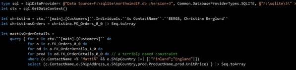 pezi_pink's tweet image. the #fsharp #sqlprovider now supports #sqlite (experimental!) go wild!  pinksquirrellabs.com/post/2013/12/1…