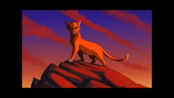 *walks around and sees a rock, jumps on the rock and his pelt flows in the wind* #OpenRP