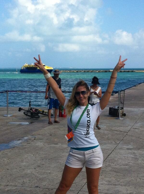 IslaMujeresMex's tweet photo. RT @karenkaoficial: Vamos #islamujeres http://t.co/FQsrb89wHp