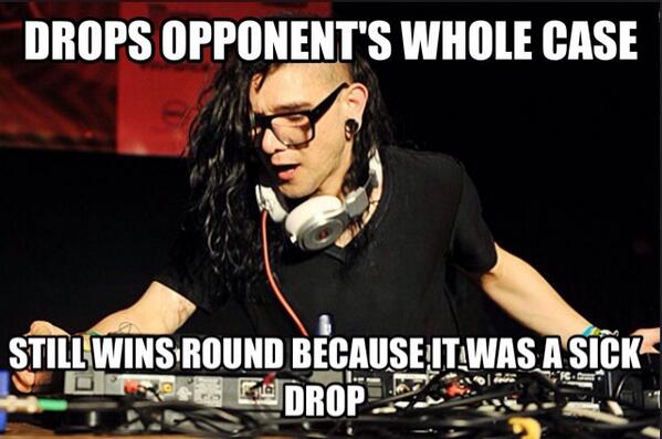 DebaterProblems's tweet image. To all the dubstep fanatics out there... #DebateHumor #Skrillex