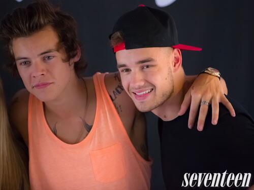 seventeen's tweet photo. Harry Styles reveals how much time he REALLY spends doing his gorg hair every morning: http://t.co/mnDS7R4s4M #17OneD http://t.co/OQUMH8MujT