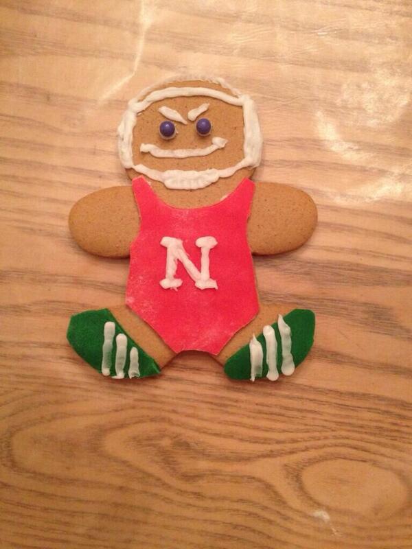 UberWrestling's tweet photo. Wrestler cookie http://t.co/yiSRgYzjUa
