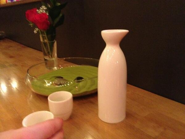 CafeInterOhio's tweet image. HOT SAKE on special tonight. $7.50 for a large. edamame is half off 10-midnight. #gastropub #cafe #hotsake