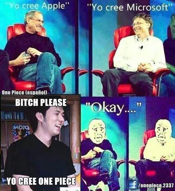 OnePieceLat's tweet photo. Jajajaja http://t.co/QUhQRTgBdK