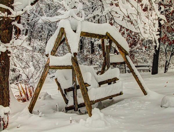 Hey!! It snowed here!