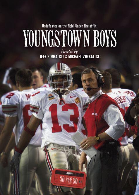 30for30's tweet photo. Undefeated on the field. Under fire off of it. #YoungstownBoys starts NOW on ESPN. http://t.co/qkoSA8Kvb7