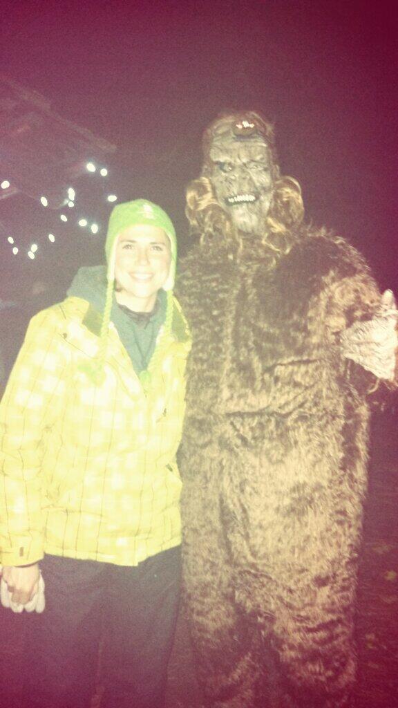 Bigfoot at #winterwonderland #spokane