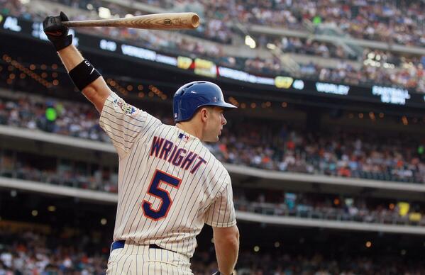 Cut4's tweet photo. Followers to RETWEET are eligible to win a David Wright bat. #MLBFC http://t.co/p6mVbofgmB