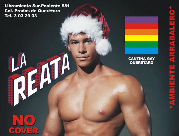 PhotoManlyHunt's tweet photo. SÁBADO: a LA REATA!!! ABIERTO!!! #gay #Queretaro #baile #cerveza #Navidad #chacal http://t.co/QpZAvfHpvQ
