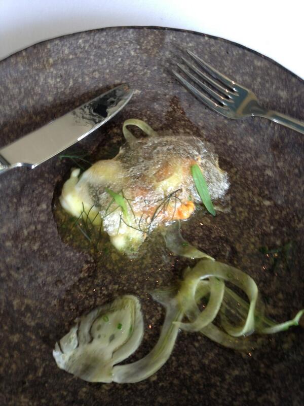 Salad of mussels, salt cod cream
Good dish, understated