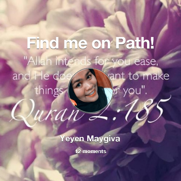 maygiva's tweet photo. Find me on #Path now! Go to: http://t.co/pODCmRuAXV! #thepersonalnetwork http://t.co/2uvPWWJZSa