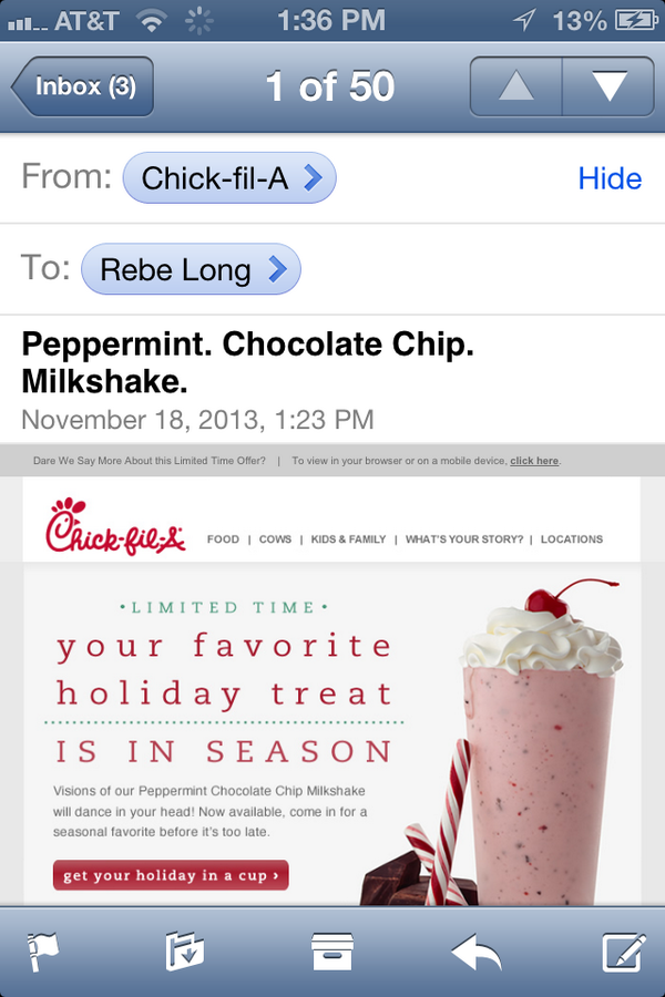 rebelong's tweet photo. @hannahdc12 I think we need som Christmas lights and Shakes!!! http://t.co/PG9x9r3PAy