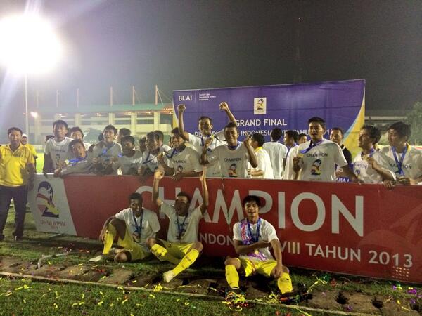 Selamat kepada Cilegon United yang berhasil menjadi Juara I Divisi II Liga Indonesia XVIII 2013